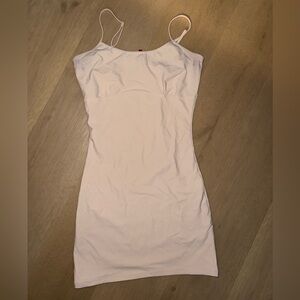 Spanx spoil me cotton shapewear dress tan nude size large fits very tight